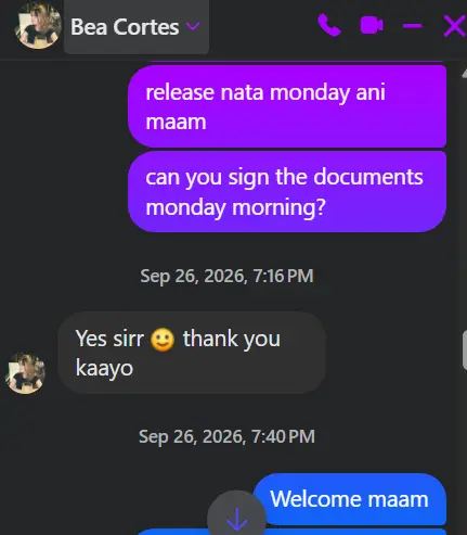Client message screenshot 3